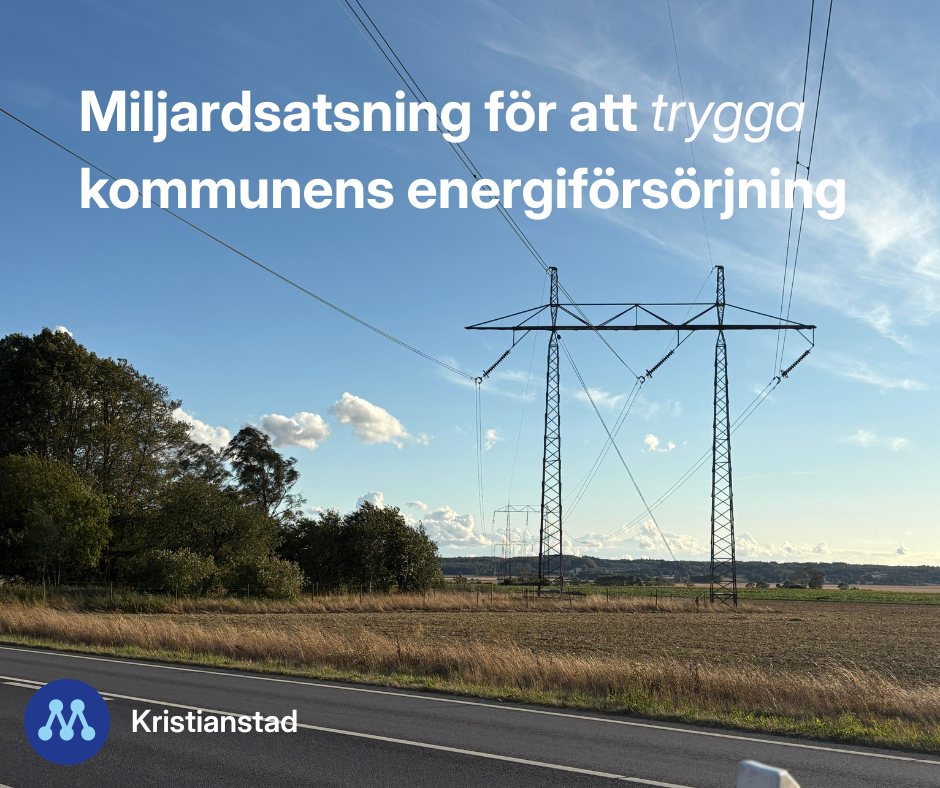 Tryggad framtida energiförsörjning.